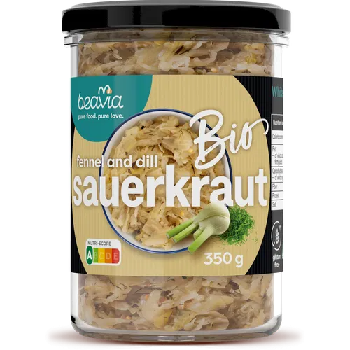 BIO Sauerkraut with fennel and dill - shelf-stable