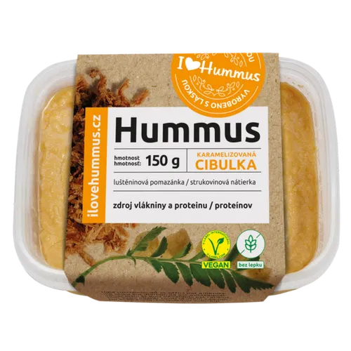 Hummus Karamelizovaná cibulka