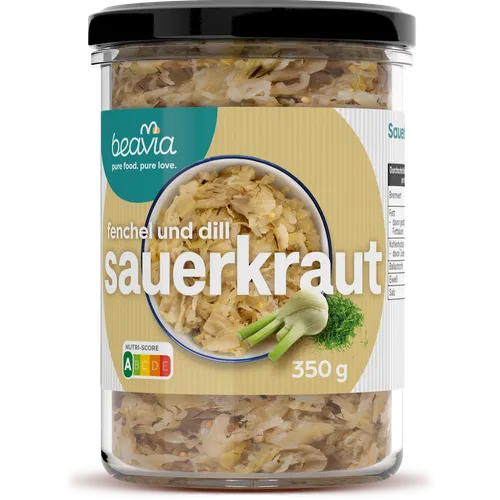 Sauerkraut mit fenchel und dill - ungekühlt