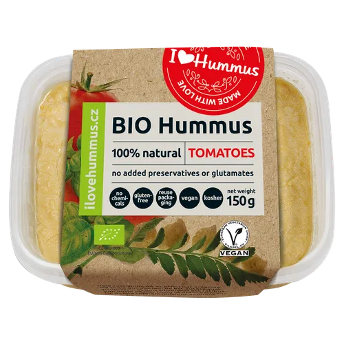 Hummus BIO Tomatoes