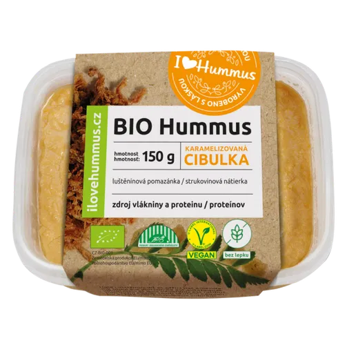 Hummus BIO Karamelizovaná cibulka