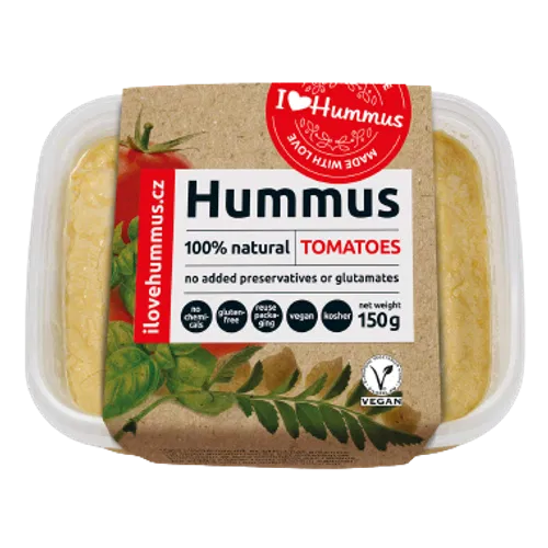 Hummus tomatoes