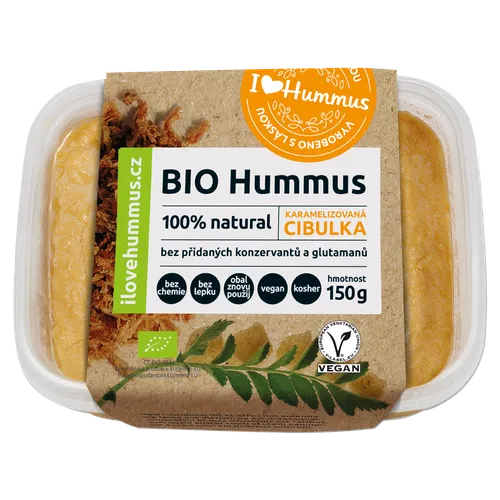 Hummus BIO Karamelizovaná cibulka