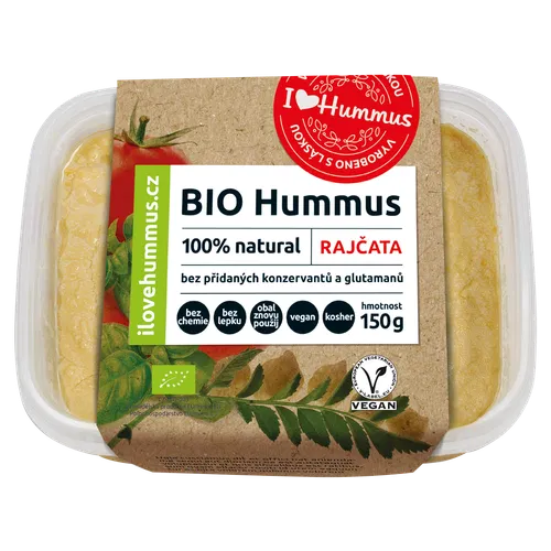 Hummus BIO Rajčata
