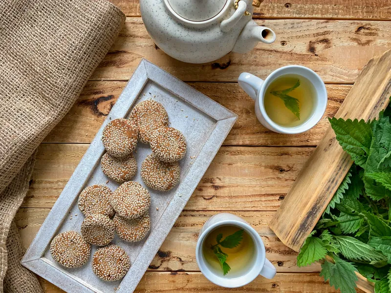 Sesame Tahini Cookies