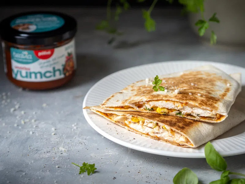 Rychlá quesadilla s Yumchi